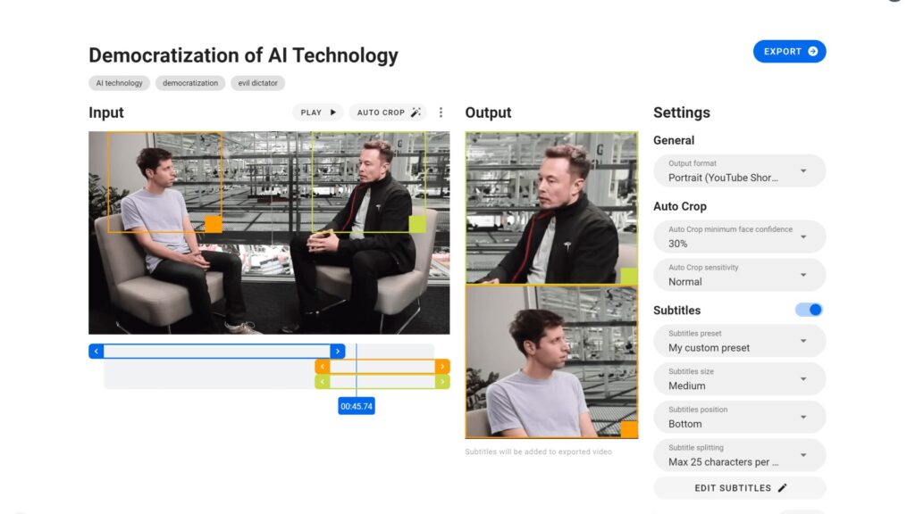 2short.ai: Optimiza y Simplifica tus Videos Cortos