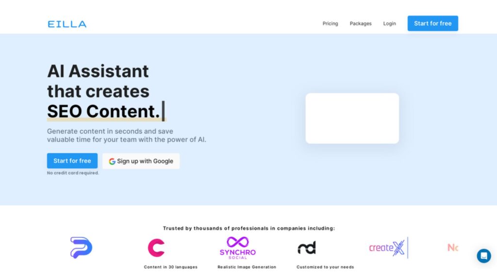 Eilla.ai: Plataforma de IA para Fusiones, Adquisiciones y Capital Privado