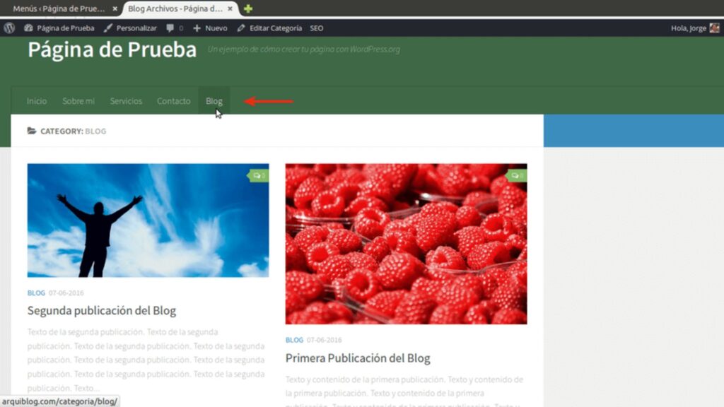 Guía para configurar un blog en WordPress desde cero