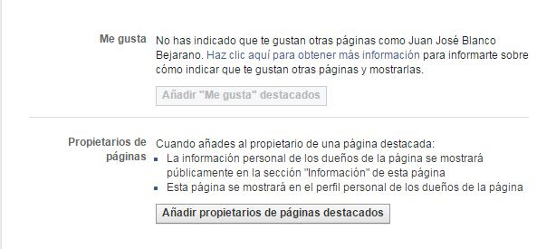 páginas de Facebook