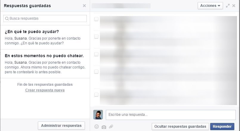 páginas de Facebook