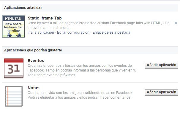 páginas de Facebook