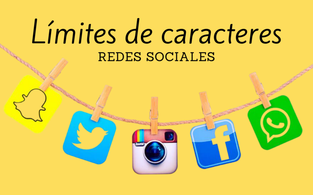 Límites De Caracteres Para Redes Sociales